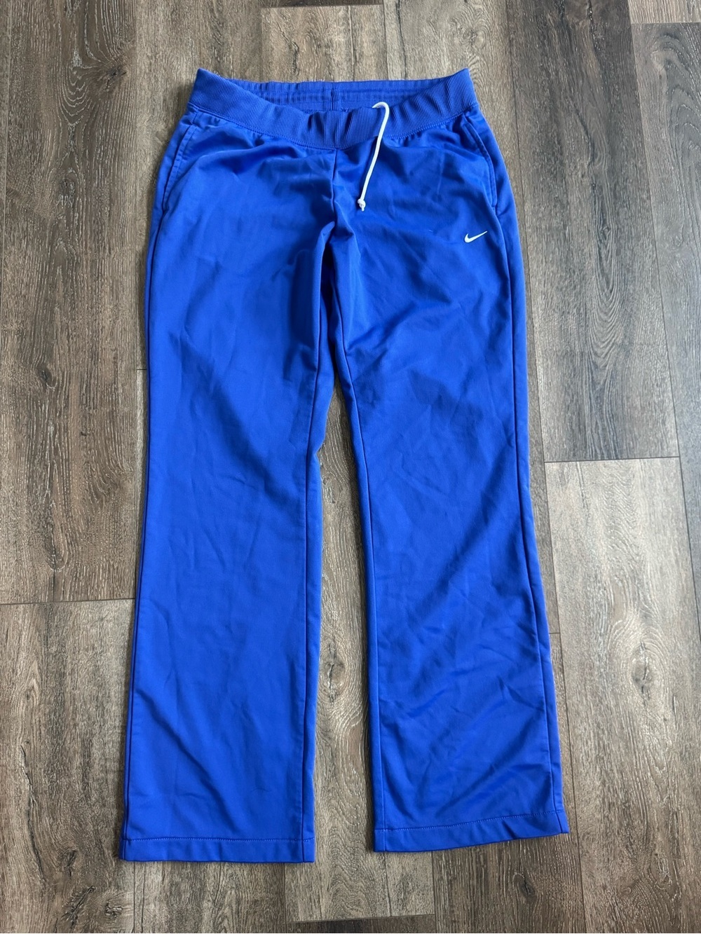 Nike Women’s Royal Blue Drawstring Sweatpants Size Large